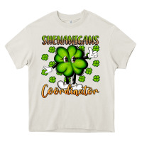 Cream shenanigans coordinator st patrick s day artiststas Heavy Core Tee - Artiststas
