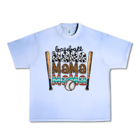 Grape Ice baseball mama mama mama Urban Heavy Tee - CowhideDigitalArt