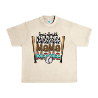 Sandshell baseball mama mama mama Urban Heavy Tee - CowhideDigitalArt