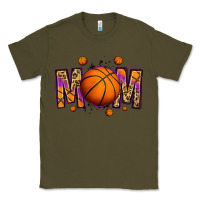Army Green basketball mom Classic Tee - Jasminsmagicworld