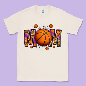Basketball Mom Classic Tee Designed By Jasminsmagicworld