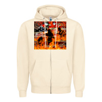 Sandshell Western Firefighters With Thin Red Line Zipper Hoodie - LillyAllenDesigns