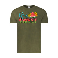 Vintage Olive life is sweet Vintage Tee - HRA Design Shop