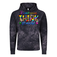 Cloud Black i can't even think straight Vintage Hoodie - Zillion Design Studio