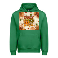 Emerald Fall Cozy Season Urban Hoodie - texasbilliewilder