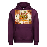 Mauve Wine Fall Cozy Season Urban Hoodie - texasbilliewilder