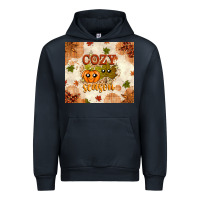 Navy Fall Cozy Season Urban Hoodie - texasbilliewilder