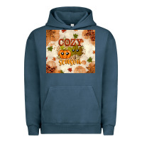 Pigment Midnight Navy Fall Cozy Season Urban Hoodie - texasbilliewilder