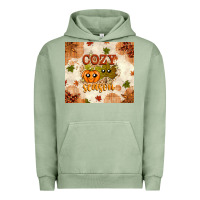 Pigment Oil Green Fall Cozy Season Urban Hoodie - texasbilliewilder