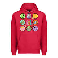 Cardinal easter day smiley faces Premium Hoodie - Artiststas
