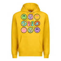 Lemon easter day smiley faces Premium Hoodie - Artiststas