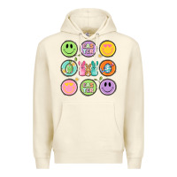 Sandshell easter day smiley faces Premium Hoodie - Artiststas