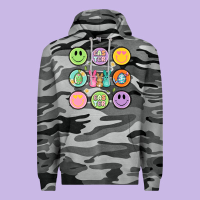 Easter Day Smiley Faces Premium Hoodie Designed By Artiststas