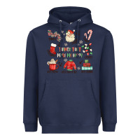 Navy thing that make me happy Heavyweight Hoodie - MaliasSmallBusiness