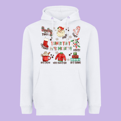 Thing That Make Me Happy Heavyweight Hoodie Designed By Maliassmallbusiness