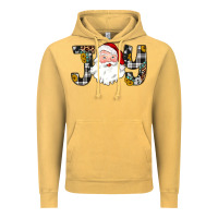 Vintage Mustard joy santa Vintage Hoodie - JahusDesignShop