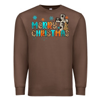 Chestnut western merry christmas Premium Sweatshirt - MaliasSmallBusiness