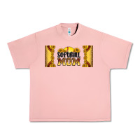Salmon leopard softball mom 16oz libbey glass Urban Heavy Tee - HRA Design Shop