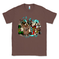 Chestnut love wood slice ornament Classic Tee - JahusDesignShop