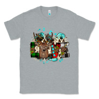 Heather Grey love wood slice ornament Classic Tee - JahusDesignShop