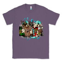Lavender love wood slice ornament Classic Tee - JahusDesignShop