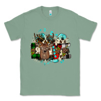 Sage love wood slice ornament Classic Tee - JahusDesignShop