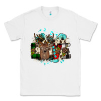 White love wood slice ornament Classic Tee - JahusDesignShop
