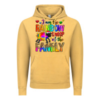 Vintage Mustard i am the rainbow sheep of the family Vintage Hoodie - Zillion Design Studio