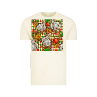 Vintage Arctic christmas leopard duck Vintage Tee - FaDigitalArtStudio