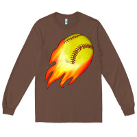 Chestnut softball Long Sleeve Tee - JahusDesignShop