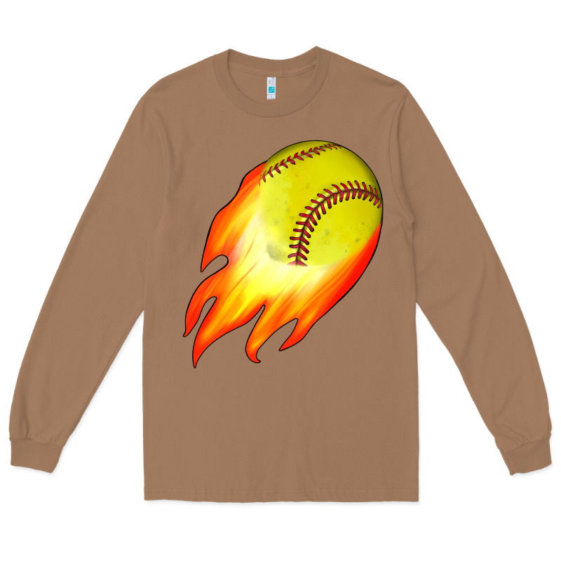 Softball Long Sleeve Tee by JahusDesignShop | Teevron