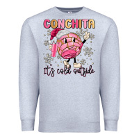 Heather Grey conchita it's cold outside Premium Sweatshirt - MaliasSmallBusiness