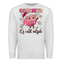 Oatmeal Heather conchita it's cold outside Premium Sweatshirt - MaliasSmallBusiness