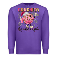 Purple conchita it's cold outside Premium Sweatshirt - MaliasSmallBusiness