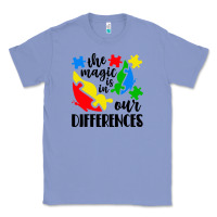 Colony Blue the magic is in our differences Classic Tee - CowhideDigitalArt