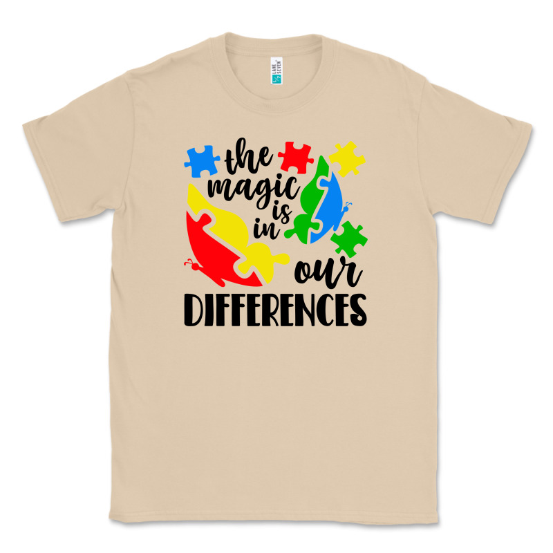 The Magic Is In Our Differences Classic Tee by CowhideDigitalArt | Teevron