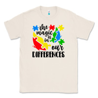 Natural the magic is in our differences Classic Tee - CowhideDigitalArt