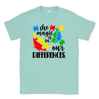 Seafoam the magic is in our differences Classic Tee - CowhideDigitalArt
