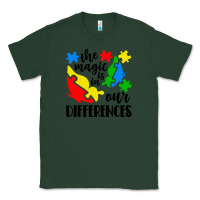 Sports Green the magic is in our differences Classic Tee - CowhideDigitalArt