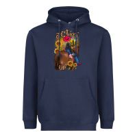 Navy actin up malias Heavyweight Hoodie - MaliasSmallBusiness