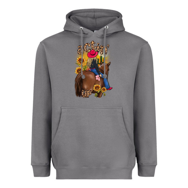 Actin Up Malias Heavyweight Hoodie by MaliasSmallBusiness | Teevron