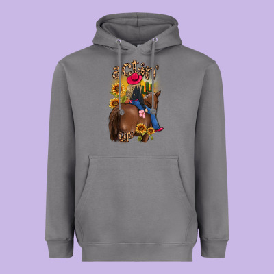 Actin Up Malias Heavyweight Hoodie Designed By Maliassmallbusiness