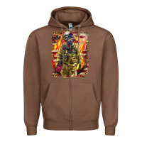 Chestnut Firefighter Fire And American Zipper Hoodie - LillyAllenDesigns