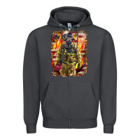 Smoke Firefighter Fire And American Zipper Hoodie - LillyAllenDesigns