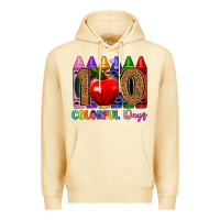 Pina Colada 100 colorful day s Premium Hoodie - Artiststas