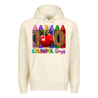 Sandshell 100 colorful day s Premium Hoodie - Artiststas