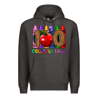 Smoke 100 colorful day s Premium Hoodie - Artiststas