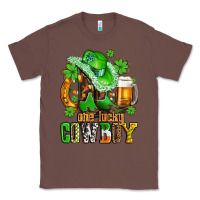 Chestnut one lucky  cowboy with hat and boots Classic Tee - AdoDesignShop