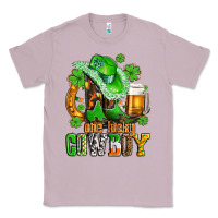 Lilac one lucky  cowboy with hat and boots Classic Tee - AdoDesignShop