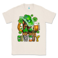 Natural one lucky  cowboy with hat and boots Classic Tee - AdoDesignShop
